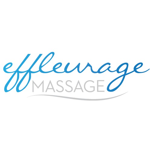Effleurage Massage logo design