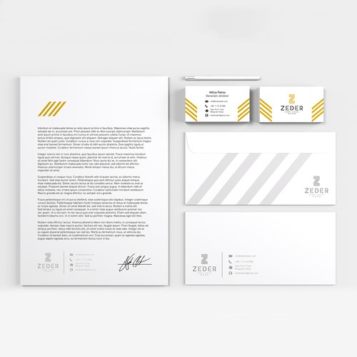 Zeder Visual Identity