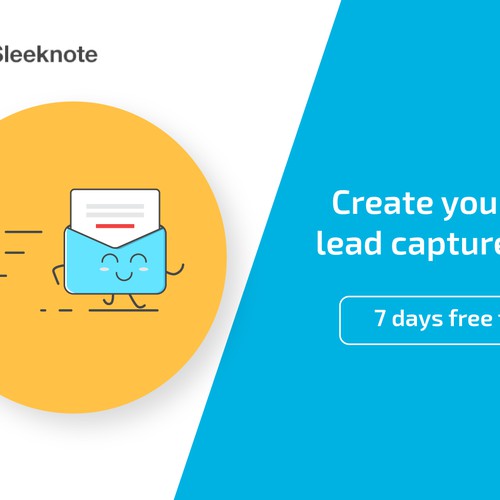 Email banner ads for lead generation tool