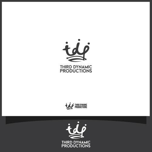 Monogram Logo for Third Dynamic Productions