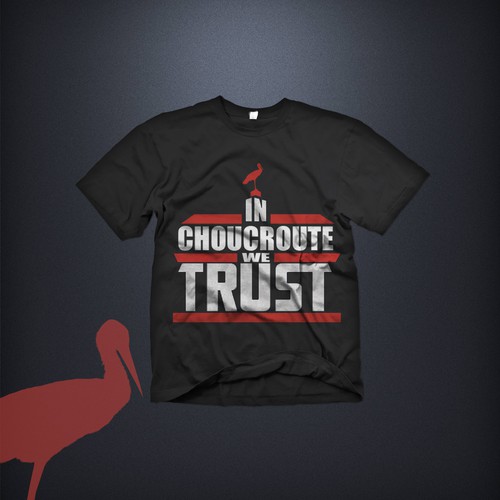 T-Shirt in Choucroute we trust