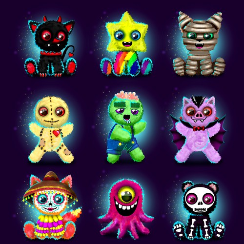 CUTE STUFFED ANIMAL DESIGNS