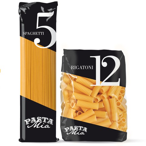 Develop Productlabels and a Logo for a new Pasta Concept