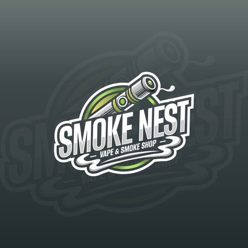 Logo for an online retail vape shop