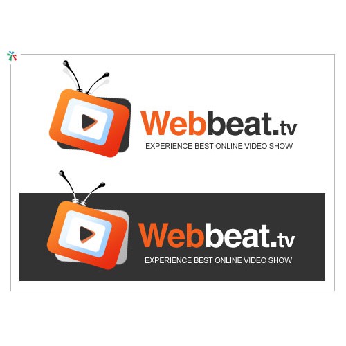 logo design of a tv broadcusting company
