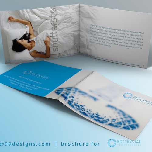 Booklet to present world unique technology for active sleeping