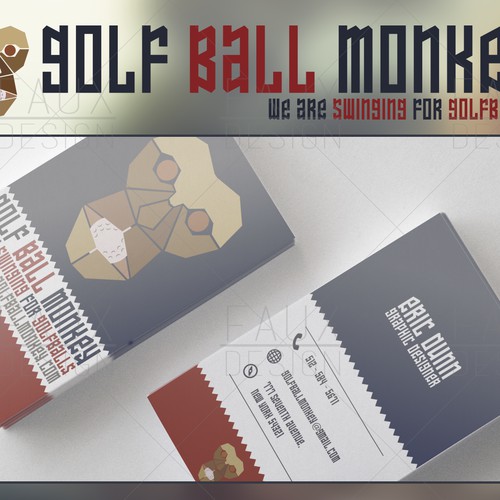 Golf Ball Monkey LLC  is seeking a cool and sexy logo and business cards.  We are a golf ball comp