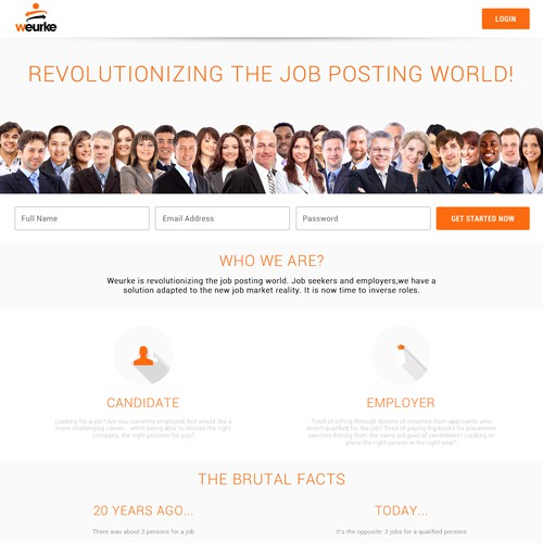 Create a winning landing page for our private Beta entries!