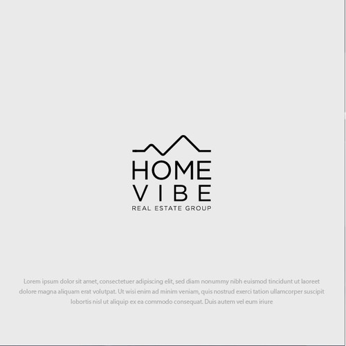 Elegant logo for home vibe.