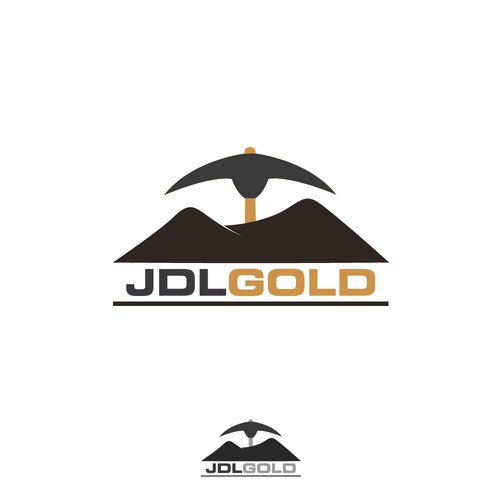 Bold logo for mining company