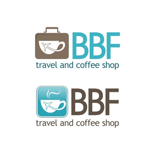 LoGo for Airline Ticketing & Cofffee Shop