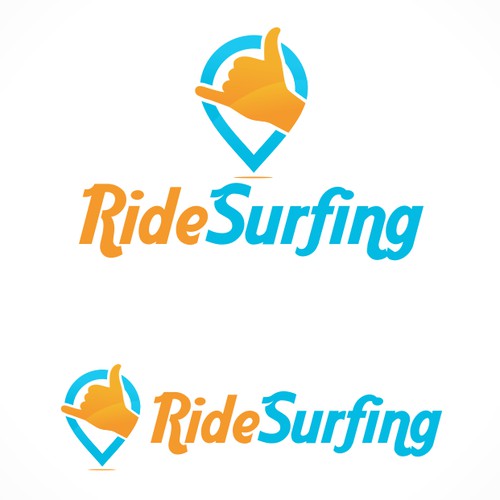 Reinvent the famous surfer sign for an Australian ridesharing community