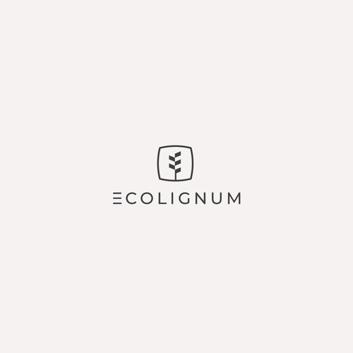 Eco Minimalist logo concept