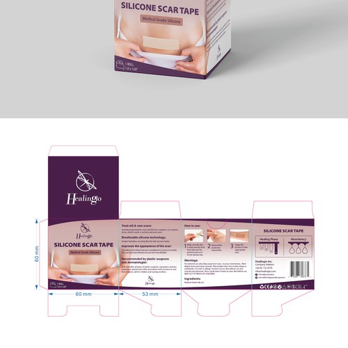 Healingio Silicone Scar Tape