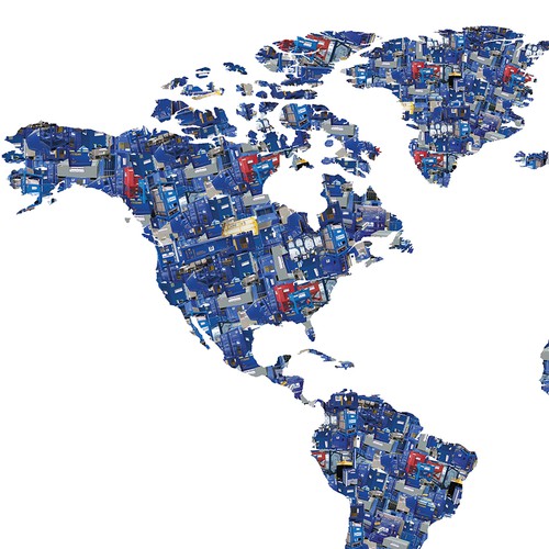 Map With Customer Products