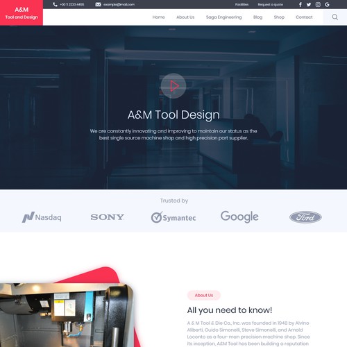 Industrial Web Design