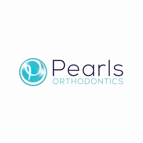 initial logo for Pearls Orthodontics