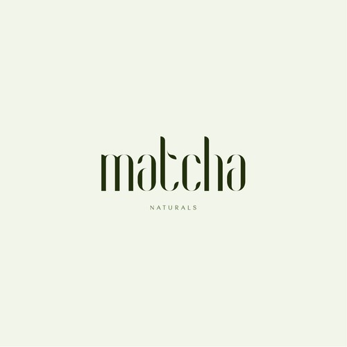 Logo for an organic matcha brand