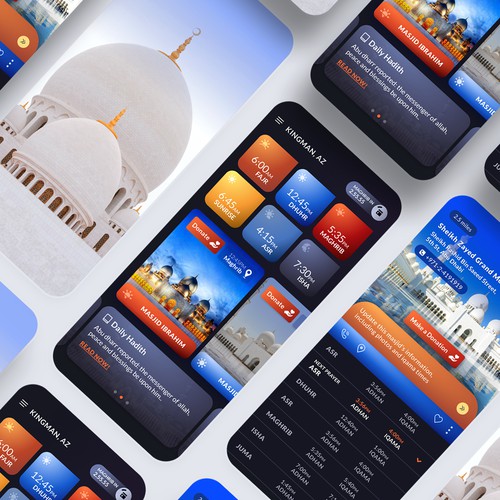 Religious app designs