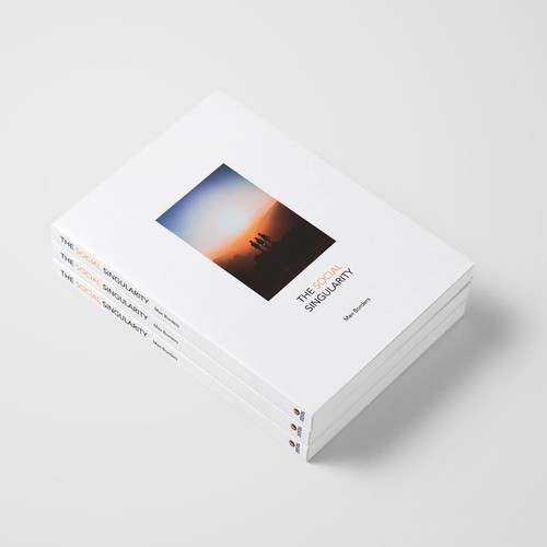 Book cover concept for The Social Singularity by Max Borders