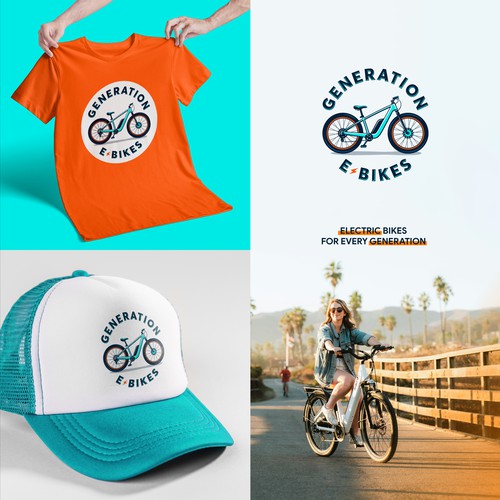 GENERATION E-BIKES Logo design