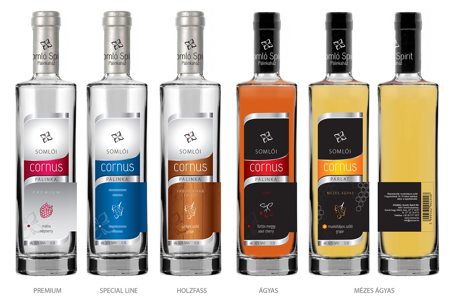 Re-Design Bottle Label for Premium Fruit Brandy