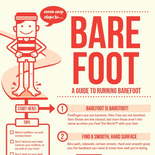 Teach People How To Run Barefoot Safely!