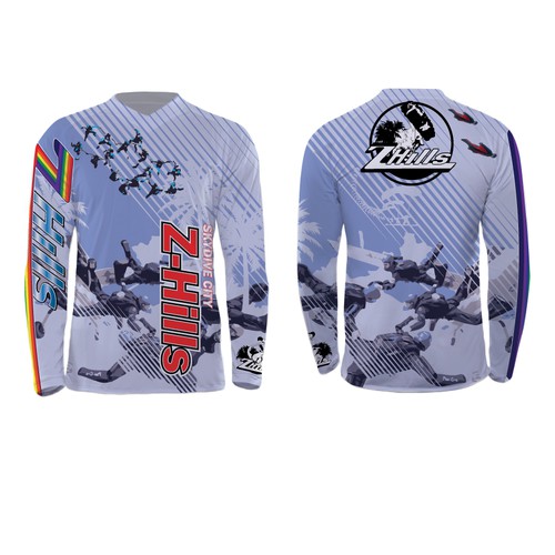 jersey design for a World Famous Skydiving Center