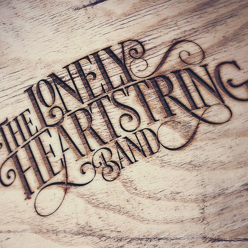 Band logo for The Lonely Heartstring Band