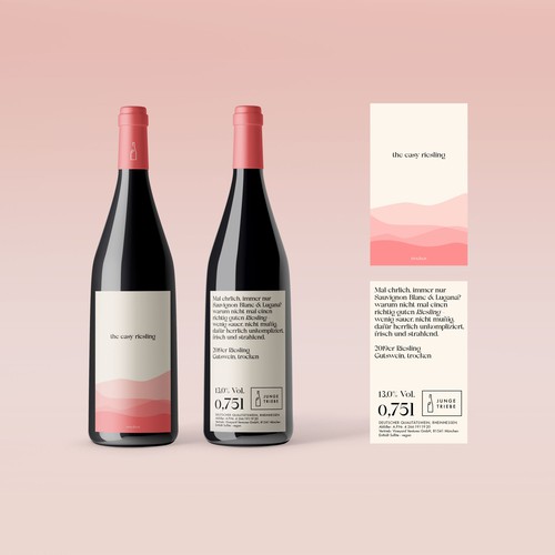 Wein Packaging Konzept