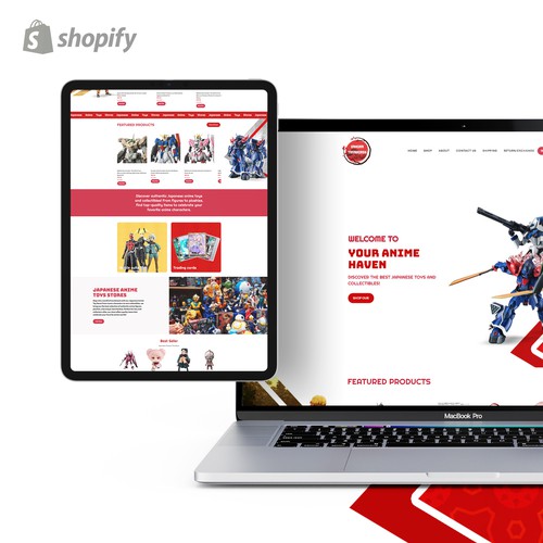 Toys Anime Stores For Shopify