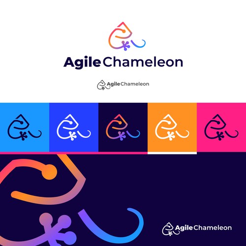 Agile Chameleon Logo