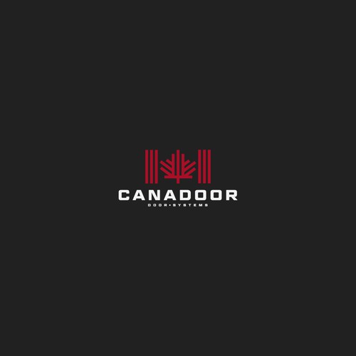 Bold Industrial Logo for a Premium Garage Door Company