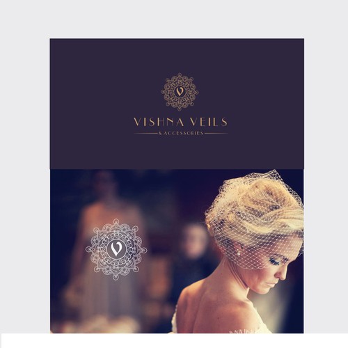 Create a simple luxury logo for a wedding industry business