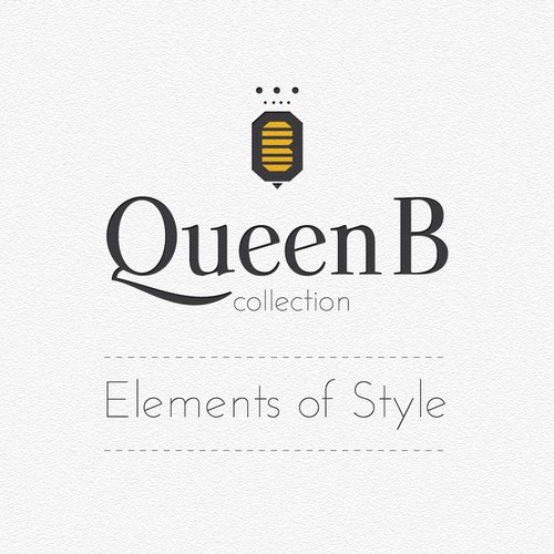 Help QueenB Collection with a new logo and business card