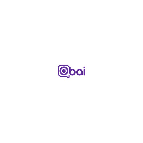 Modern logo concept for Obai video messaging