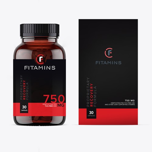 Supplement bottle design