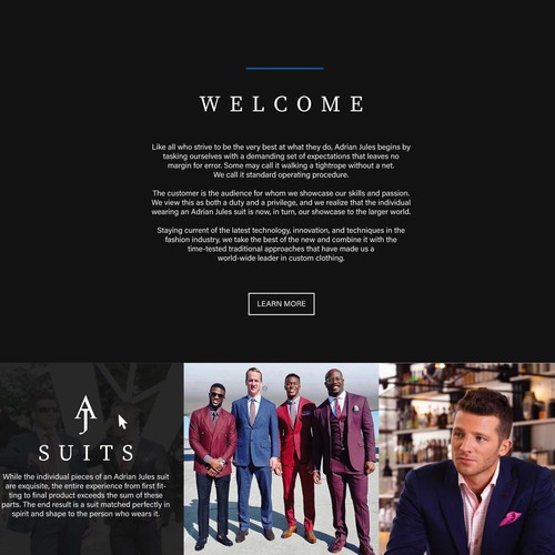 Luxury Retail Website Design