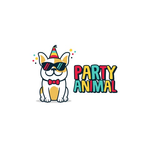 Party Animal logo concept