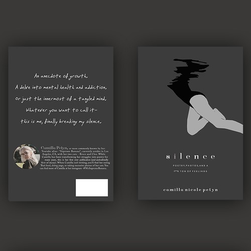 Cover design for an honest poetry book