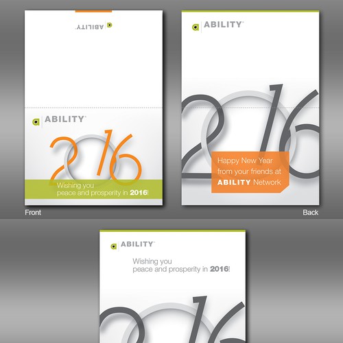 ABILITY Network New Year Post Card & Emailer