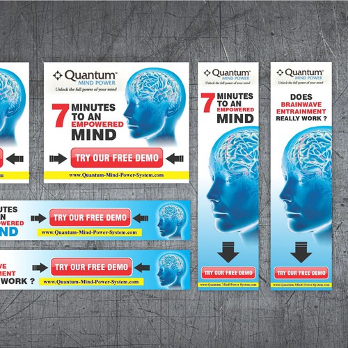 New banner ad wanted for Quantum Mind Power