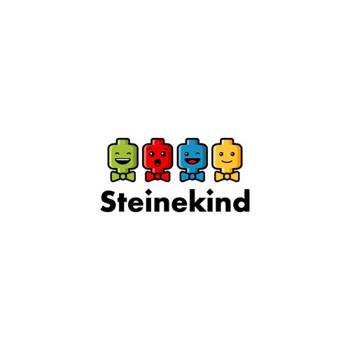 Logo concept for Lego store 'Steinekind'