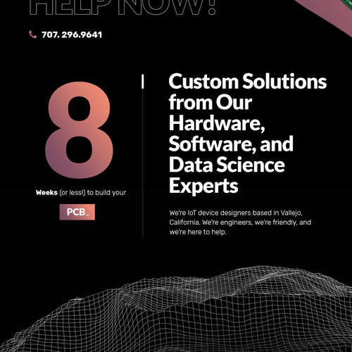 Modern Web design for Geocene