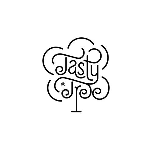 lettering for vapes brand