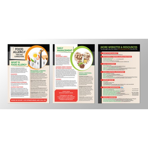 Create an amazing design for parent handouts!!