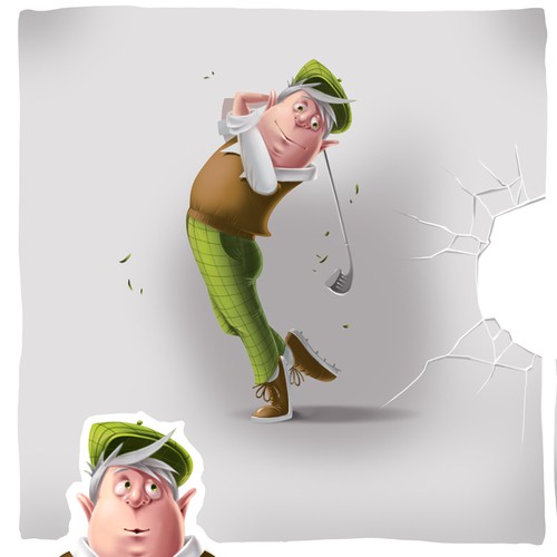 Create an avatar/character for new Golf Website
