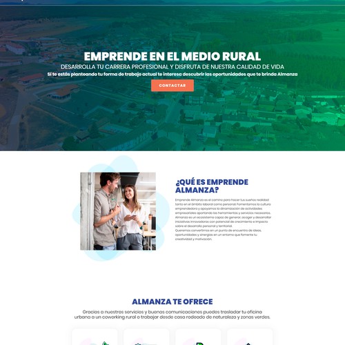 Emprende Almanza Landing