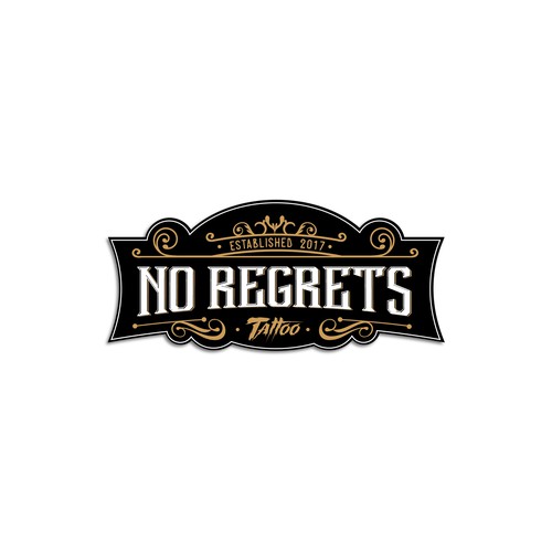 No Regrets, logo