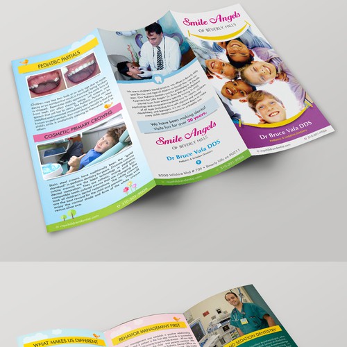 Trifold for Dental Industry